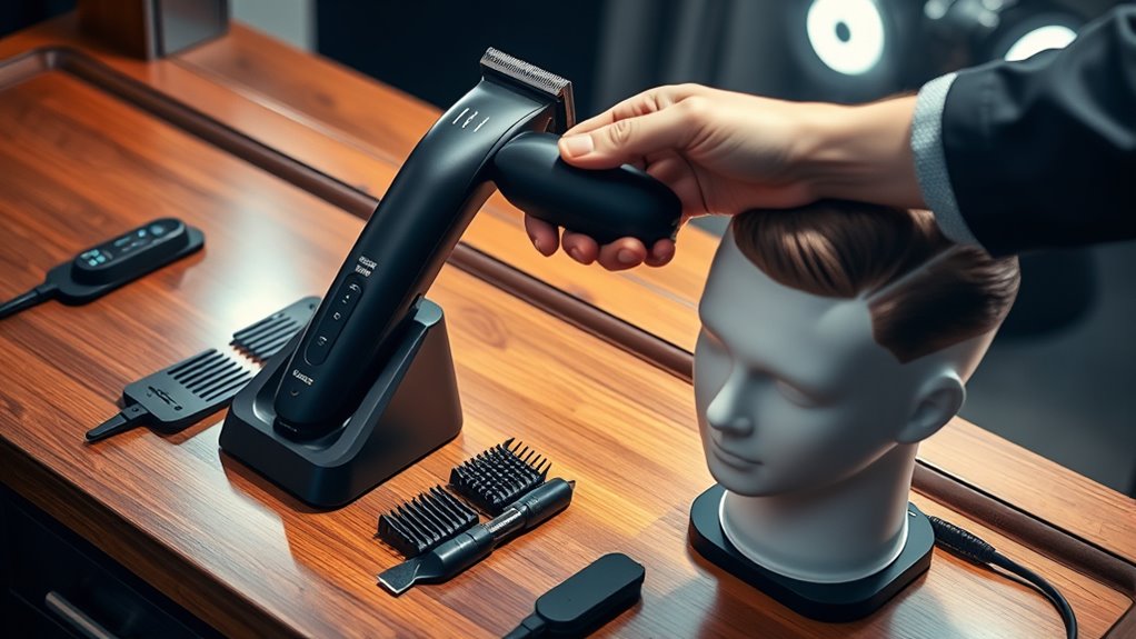 essential cordless hair clipper features