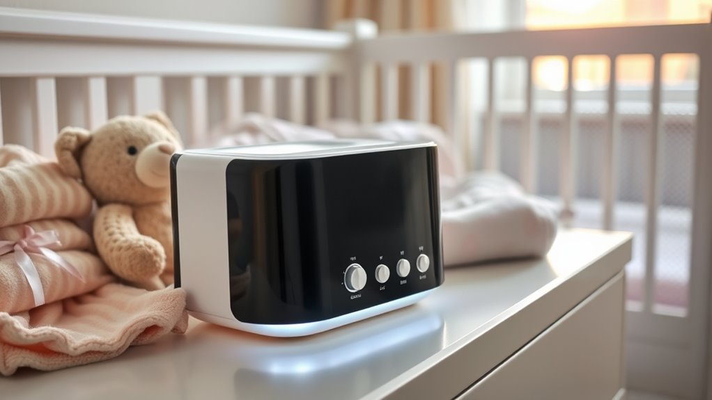 essential nursery noise machine features