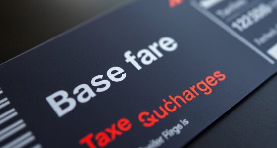 fare components comparison