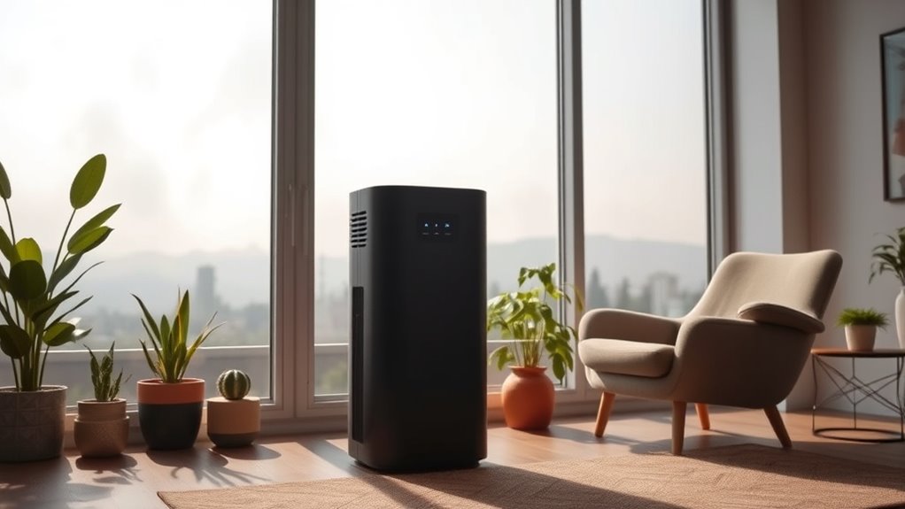 filtration room size features