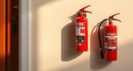 fire extinguishers types placement