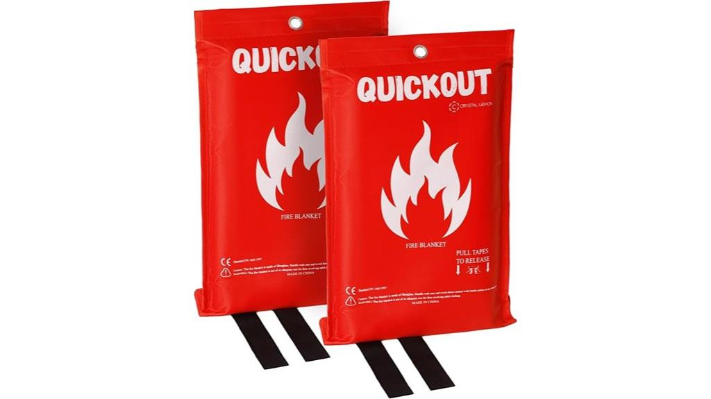 fire safety fiberglass blanket