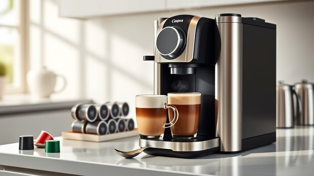 frother flexibility and features