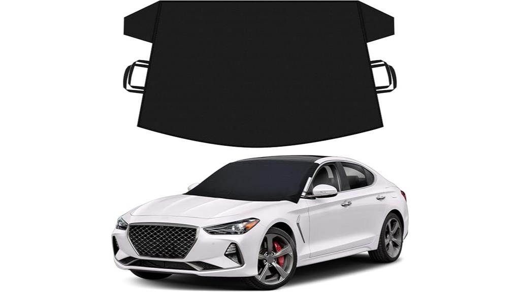 frozen windshield protection cover