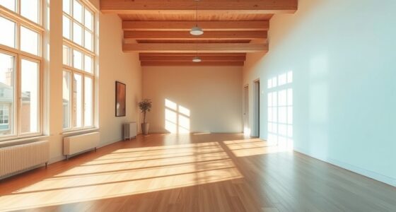 gradual color changes between rooms