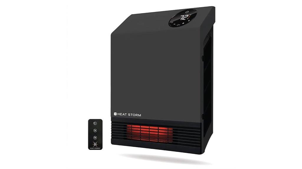 gray infrared wall heater