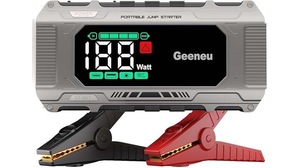 high capacity jump starter