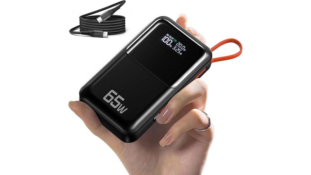 high capacity portable laptop charger