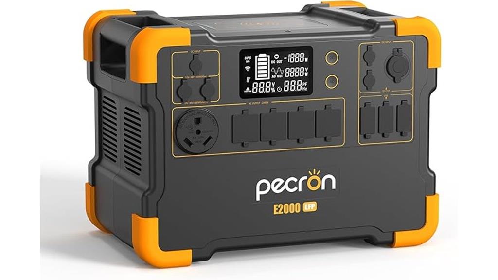 high capacity portable power station