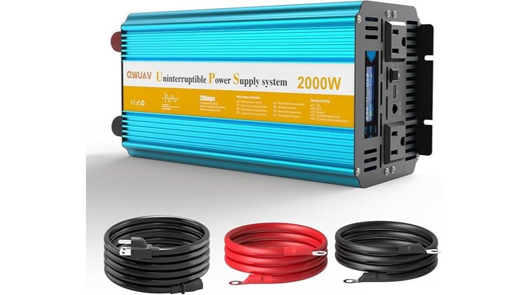 high powered water backup