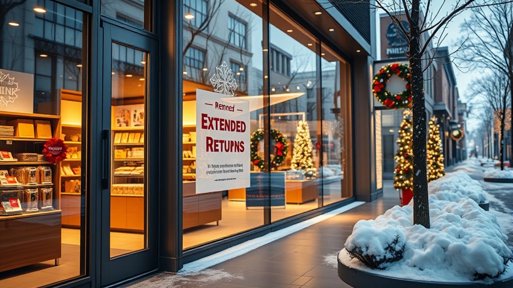 holiday return policy details