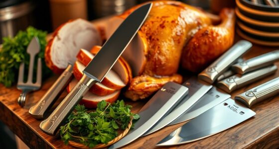 holiday turkey carving sets