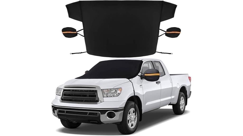 ice and snow windshield cover