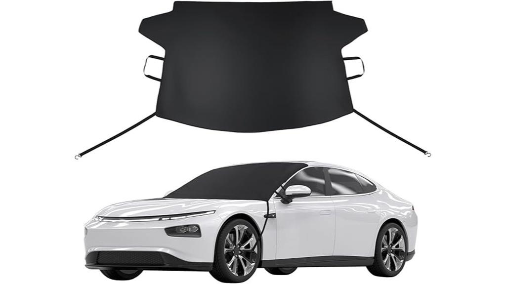 ice and snow windshield cover