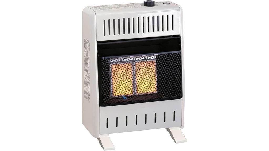 infrared plaque heater with base