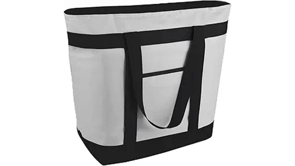 insulated grocery tote