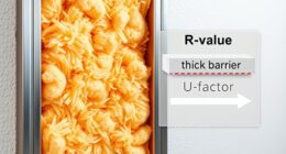 insulation r value u factor