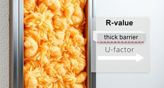 insulation r value u factor