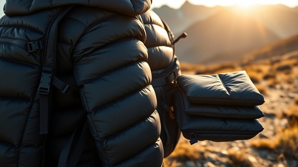 key factors for down jackets