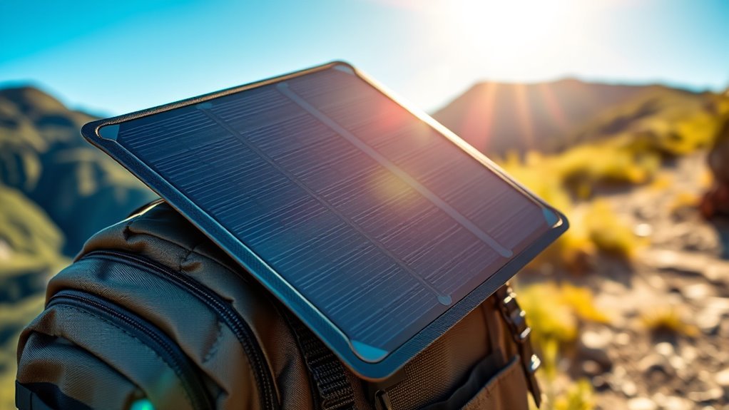 key portable solar panel features