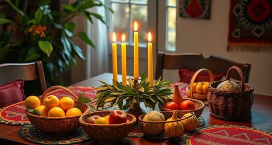 kwanzaa symbols and decorations