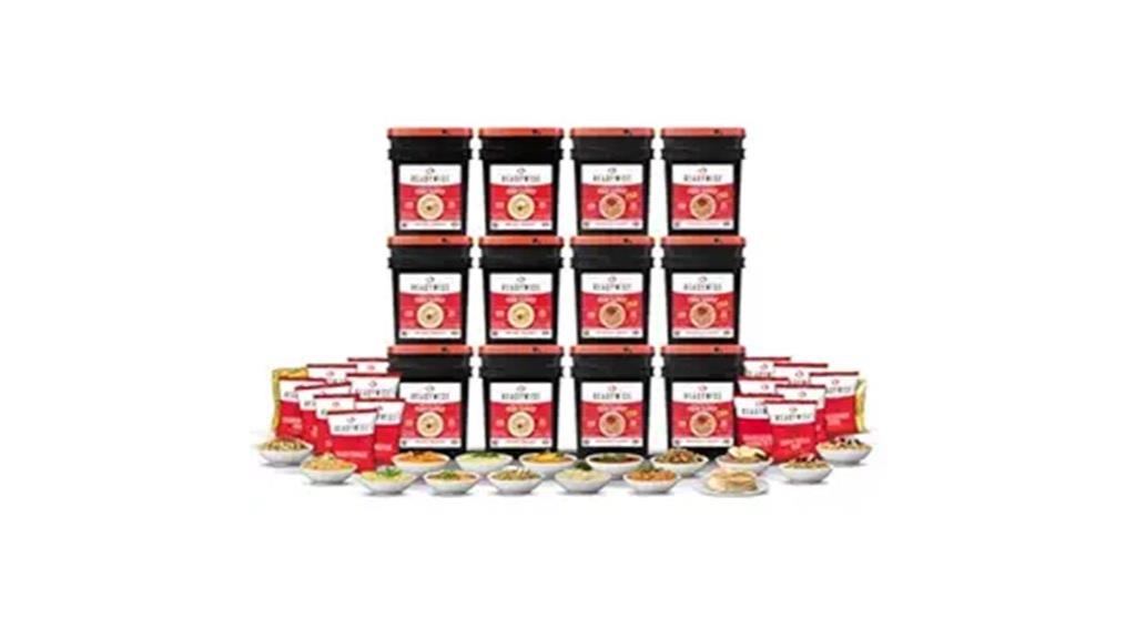 large 36 bucket emergency supply