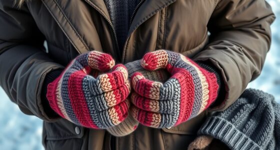 layered clothing for cold