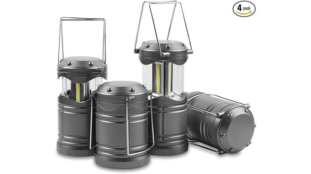 led camping lantern set
