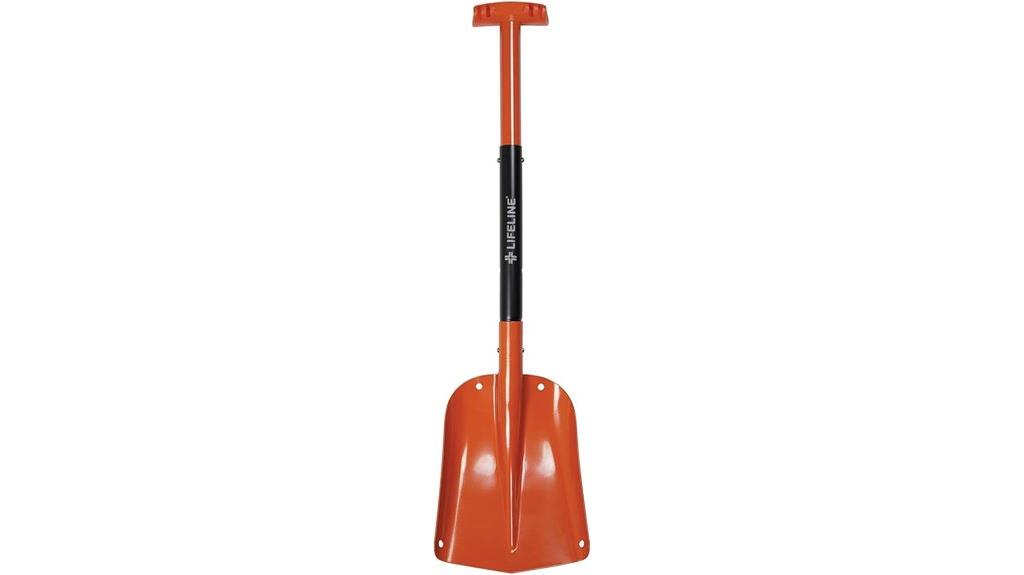 lifeline aluminum shovel model