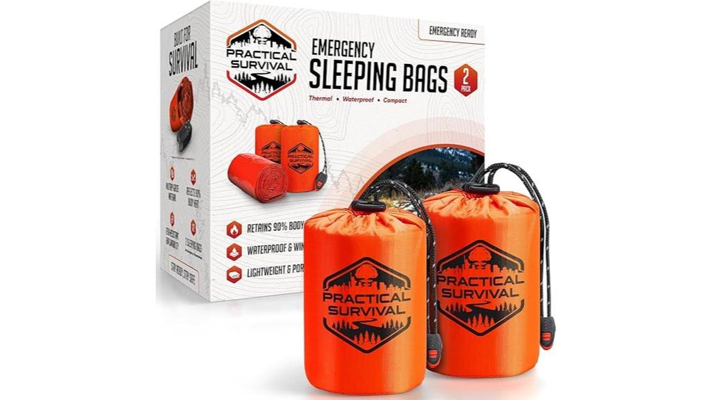 lightweight two pack thermal sacks