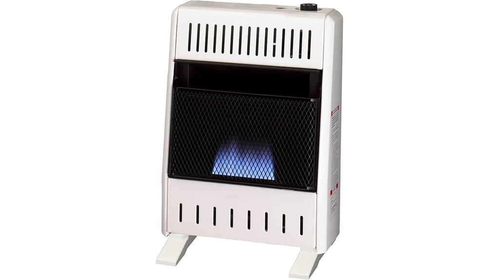 liquid propane blue flame heater