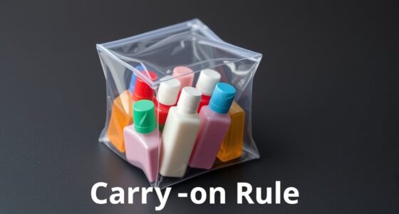 liquids in carry on containers