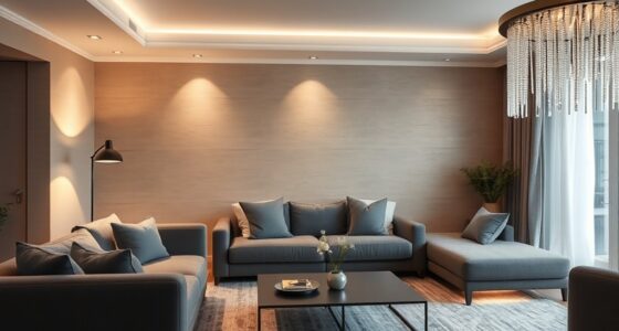 living room lighting design