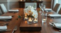 low profile conversation centerpieces