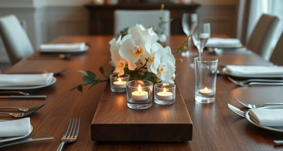 low profile conversation centerpieces