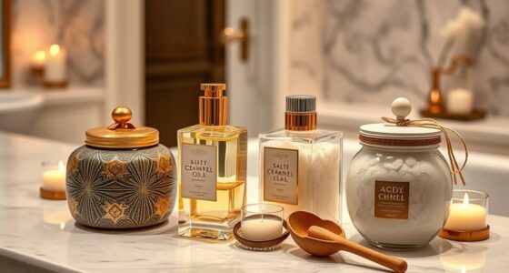 luxury bath oil sets