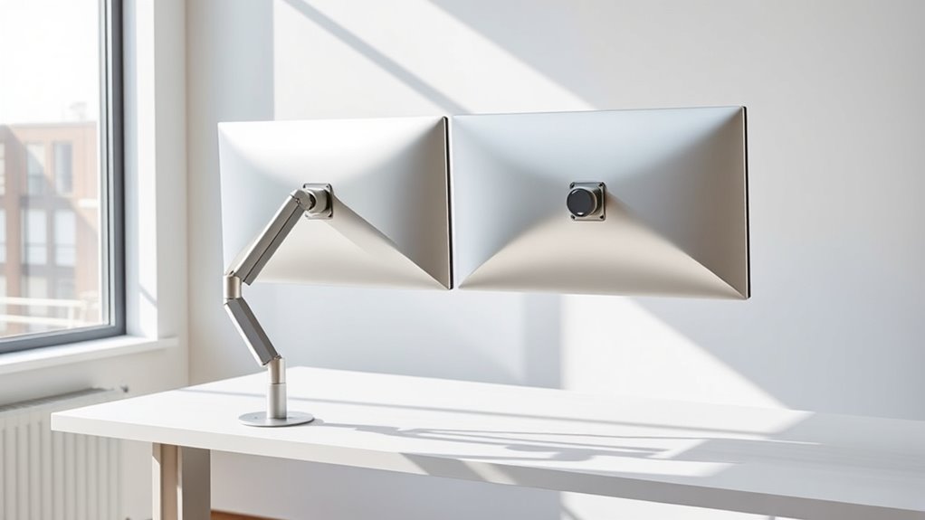 monitor compatibility and space efficiency