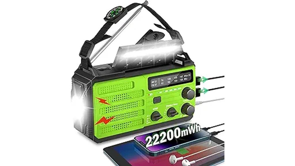 multi function emergency radio
