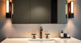 optimal vanity lighting placement