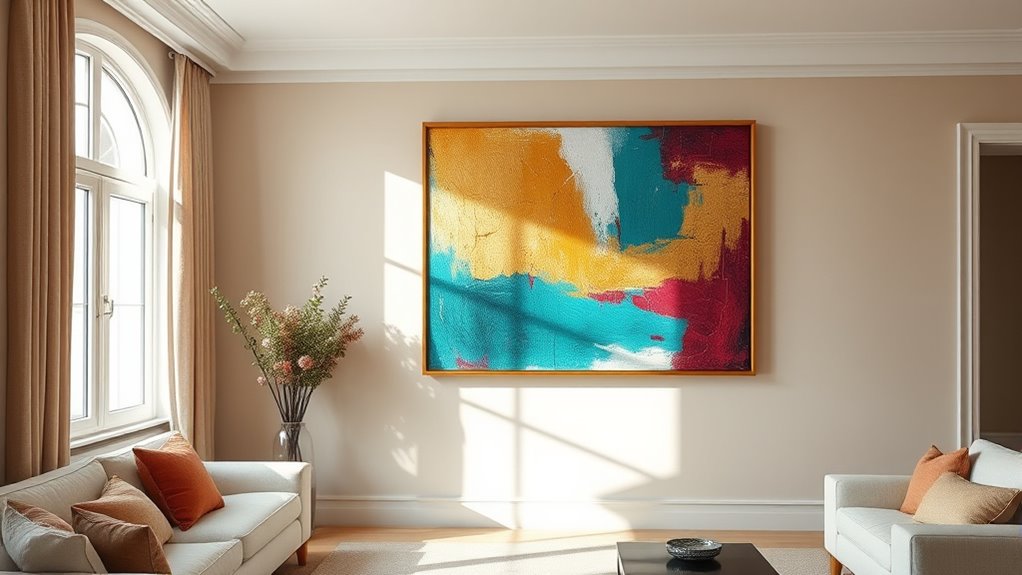 optimal wall art placement