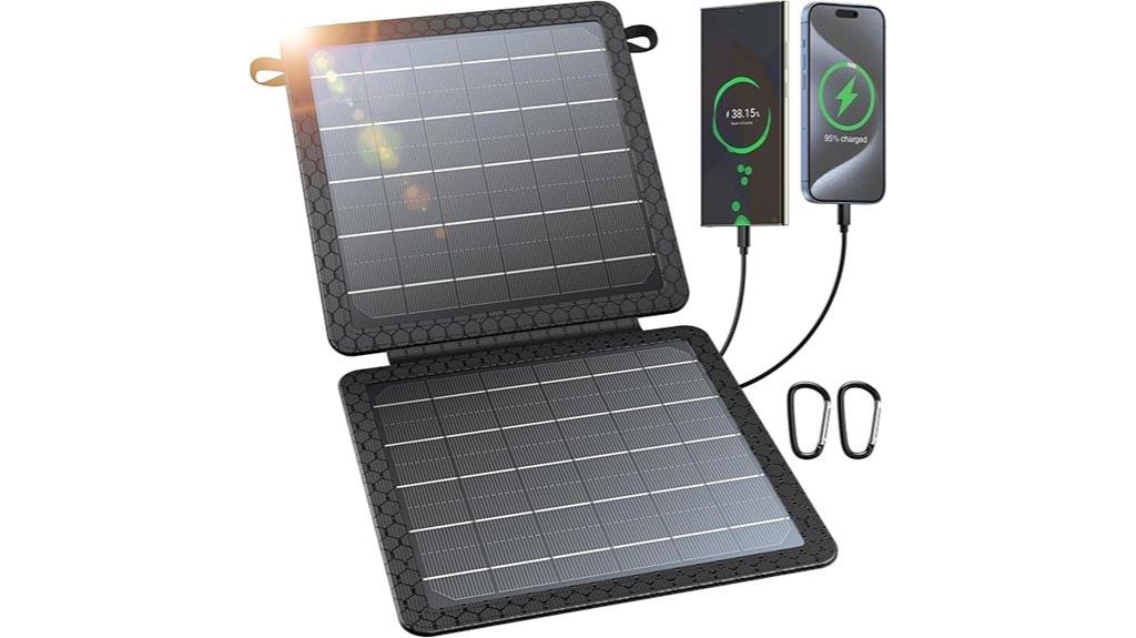 portable 10w solar charger