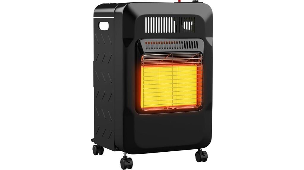 portable 18 000 btu gas heater