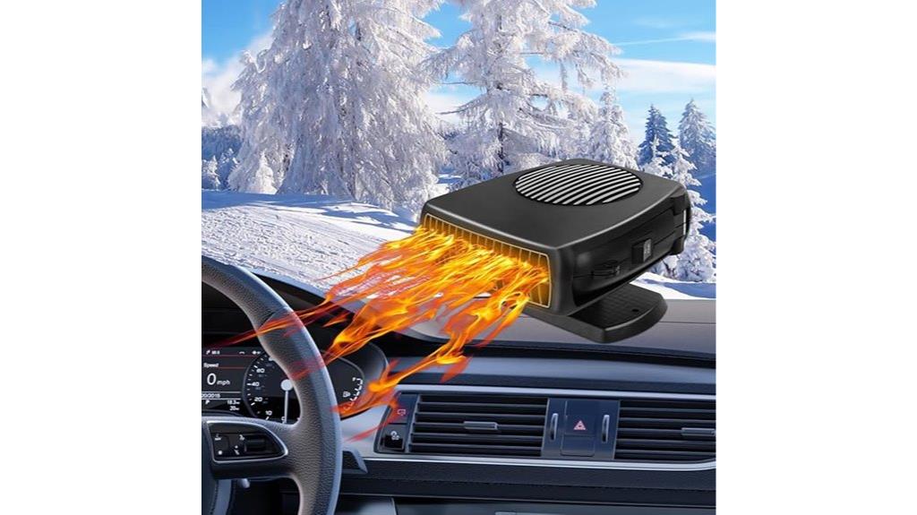 portable 200w car heater