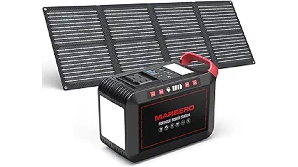 portable 237wh solar generator