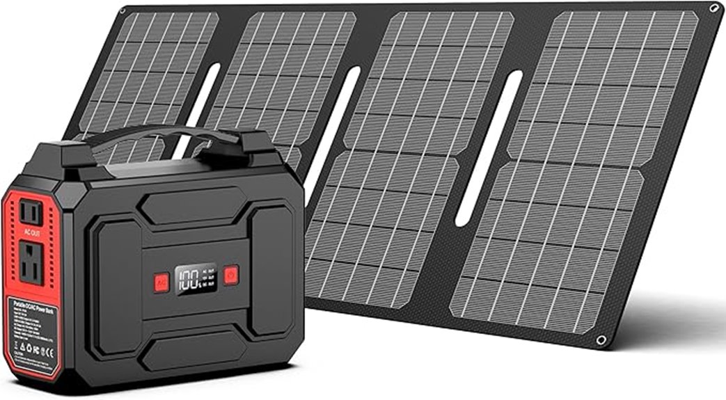 portable 40w solar generator