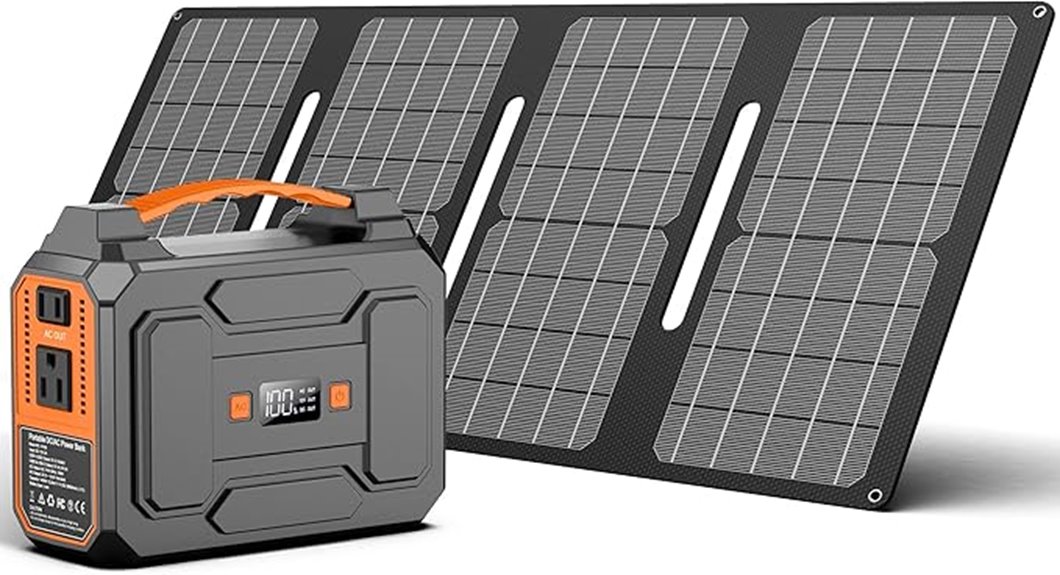 portable 40w solar generator