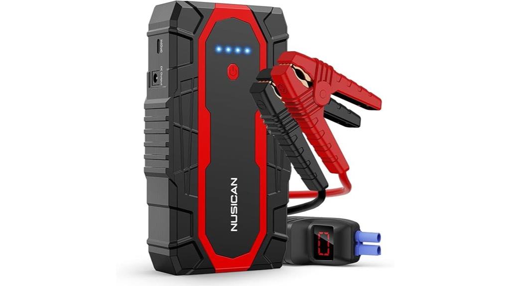 portable car battery jump starter