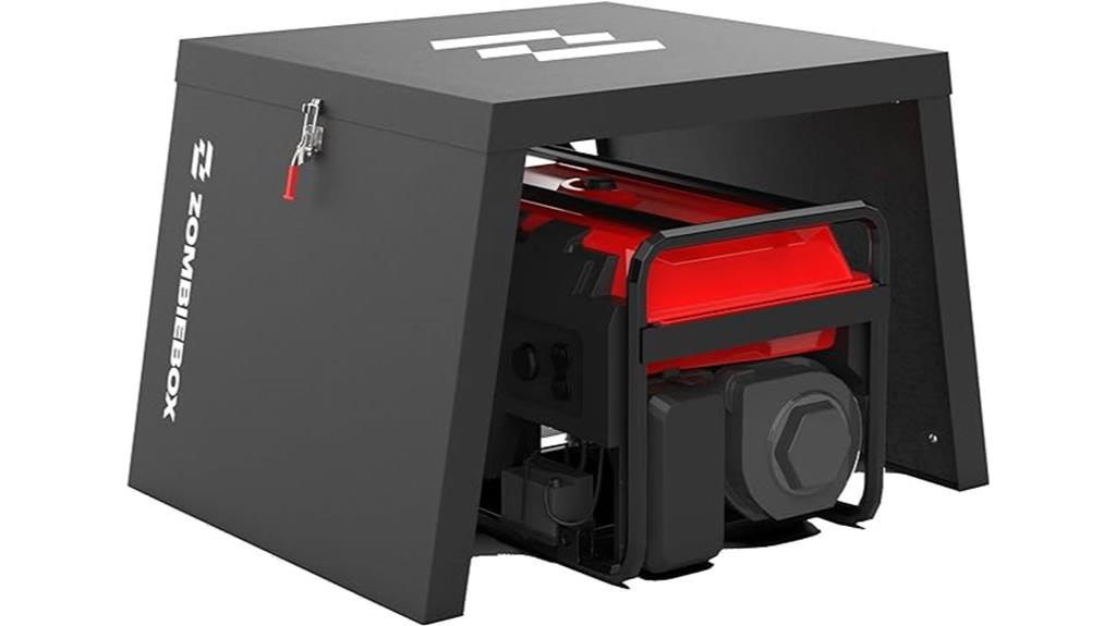 portable generator noise shelter