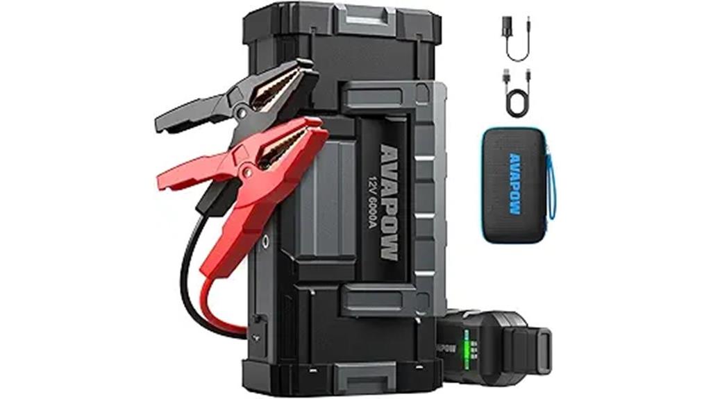 powerful car jump starter