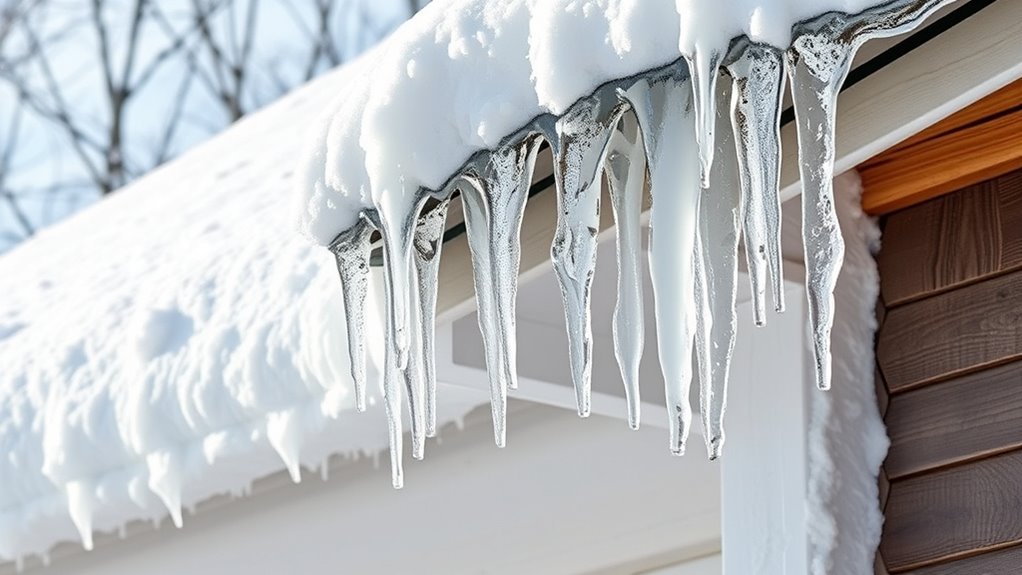 prevent ice dam formation